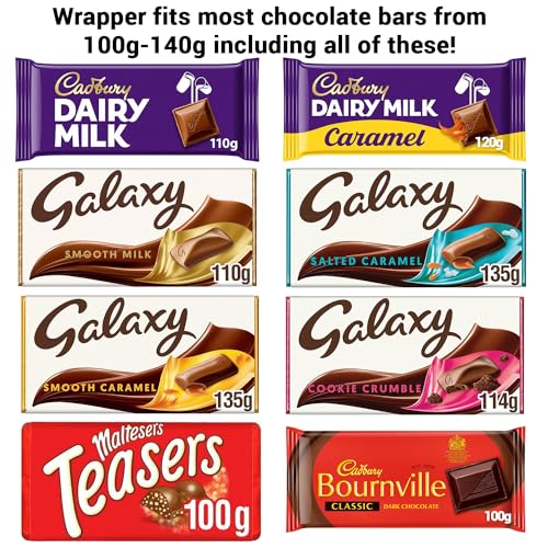 Funny Prescription Chocolate Bar Wrapper x 6 pcs (Chocolates not included) - Get Well Soon Gifts, Stocking Fillers, Funny Gifts for Women, Men, Teachers
