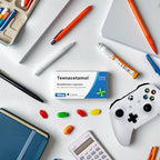 KadoBox - Teenacetamol - Funny Gifts for Teens. Joke Pill Box, Jelly Bean Sweets 50g. Gifts for Boys, Teenage Gifts for Girls, 13th Birthday Gifts, 17th Birthday, 18th Birthday Gifts for Boys & Girls