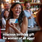 KadoBox - AntiAgeBiotics - Funny Gifts for Women, Joke Pill Box, Birthday Gifts for Mum, 30th, 40th, 50th Birthday Gifts for Women