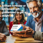 KadoBox - AntiOldGit - Joke Pill Box - Funny Gifts for Men, Gifts for Dad, Birthday and Retirement Gifts for Men, Gifts for Grandad, Dad Birthday Gift