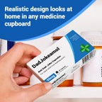 KadoBox - DadJokeamol - Funny Joke Pill Box with Jelly Bean Sweets - Dad Jokes Gift - Funny Gifts for Men. Gifts for Fathers - Gifts from Daughter and Son - Gifts for Dad - Dad Birthday Gifts