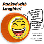 KadoBox - Funny 101 Jokes for Kids Electronic Sound Button - 101 One Liner Audio Kids Jokes - Gifts for Kids - Stocking Fillers for Boys and Birthday Gifts for Girls